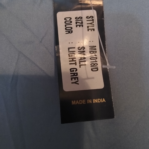 Manhattan Blues Shift Dress Jersey Style Light Grey Blue Summer Party Ruffles - Picture 10 of 16